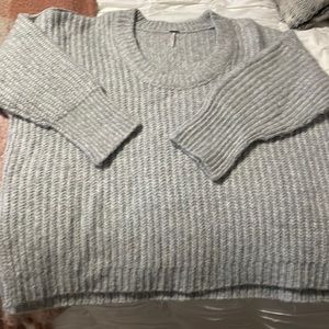 Free People Blue Bell Knit Sweater